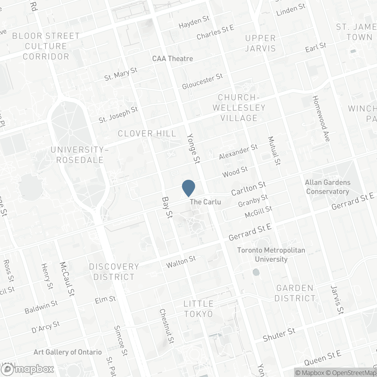 2106 - 15 GRENVILLE STREET, Toronto, Ontario M4Y 0B9